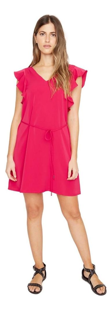 Vestido Zu Fucsia Jacinta Tienda-3