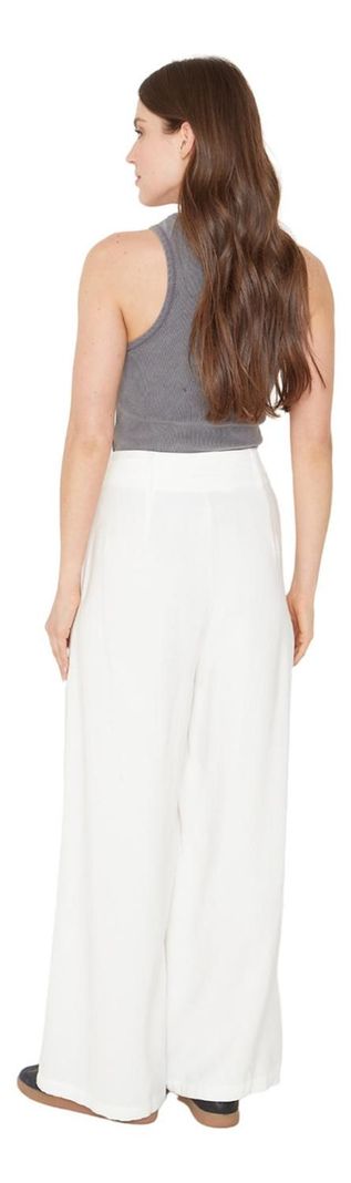 Pantalón Laura Ii Blanco Jacinta Tienda-3