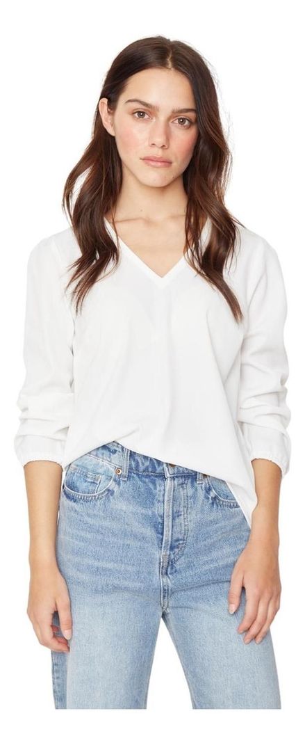 Blusa Vesta Blanca Jacinta Tienda-0