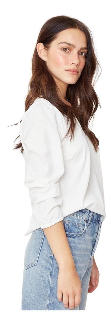 Blusa Vesta Blanca Jacinta Tienda-1