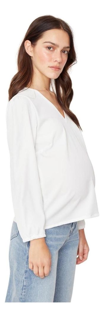 Blusa Vesta Blanca Jacinta Tienda-4