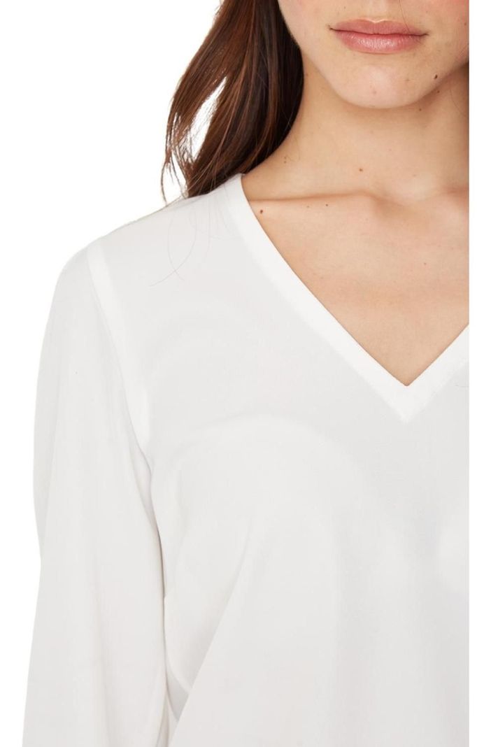 Blusa Vesta Blanca Jacinta Tienda-5