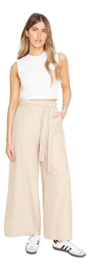 Pantalon Greta Largo Iii crudo Jacinta Tienda