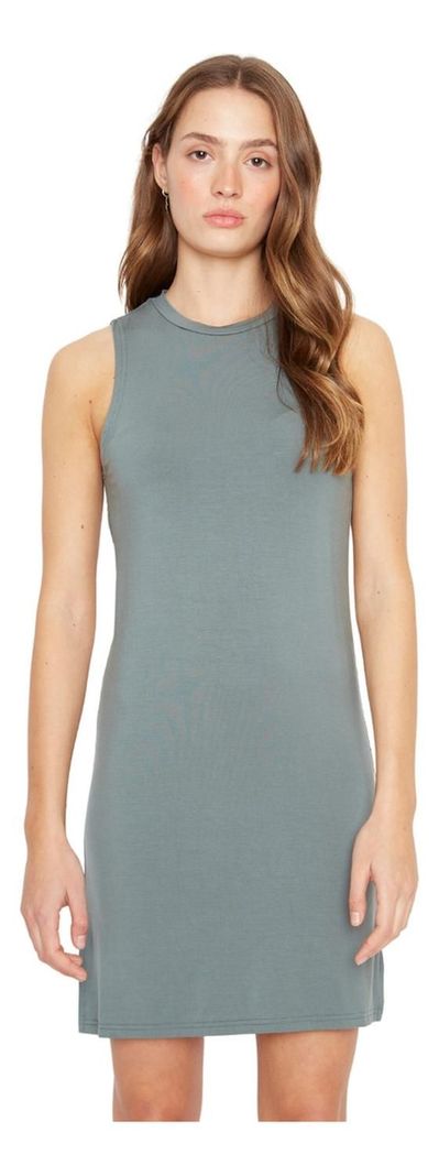 Vestido Chiara Corto Verde Jacinta Tienda-0