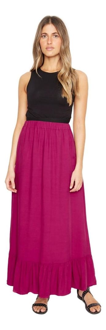 Falda Ana Fucsia Jacinta Tienda-0
