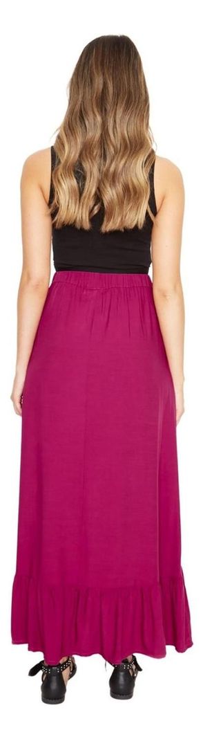 Falda Ana Fucsia Jacinta Tienda-3