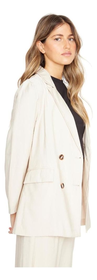 Blazer Laura Ii Crudo Jacinta Tienda-2