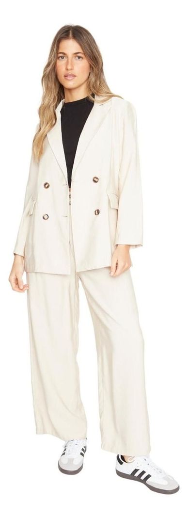 Blazer Laura Ii Crudo Jacinta Tienda-4