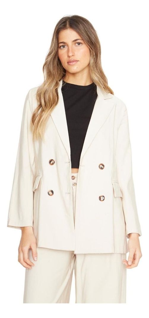 Blazer Laura Ii Crudo Jacinta Tienda