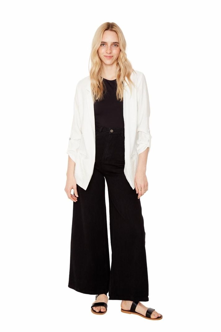 Blazer Olivia blanco Jacinta Tienda-5
