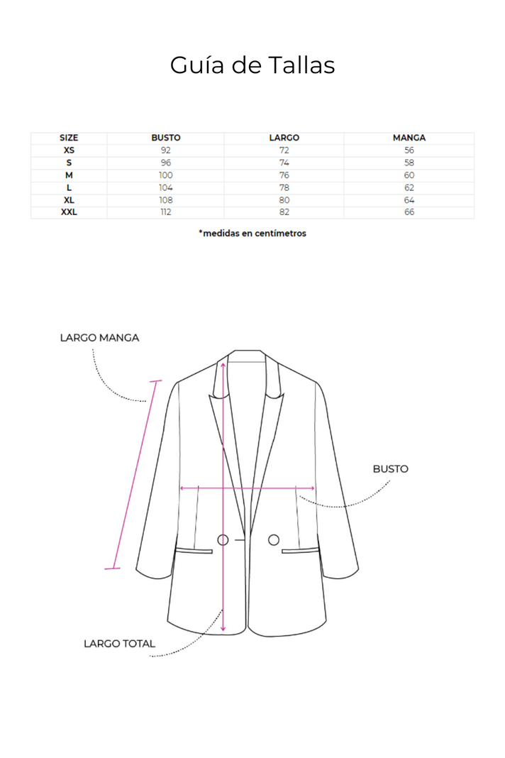 Blazer Olivia blanco Jacinta Tienda-7