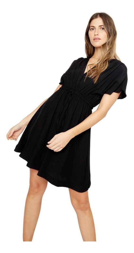Vestido Luci Negro Jacinta Tienda-4