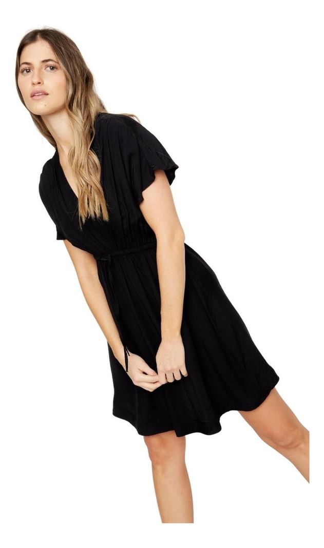 Vestido Luci Negro Jacinta Tienda-6