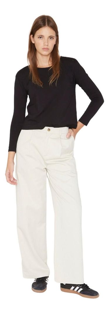 Pantalon Sastre Crudo Jacinta Tienda