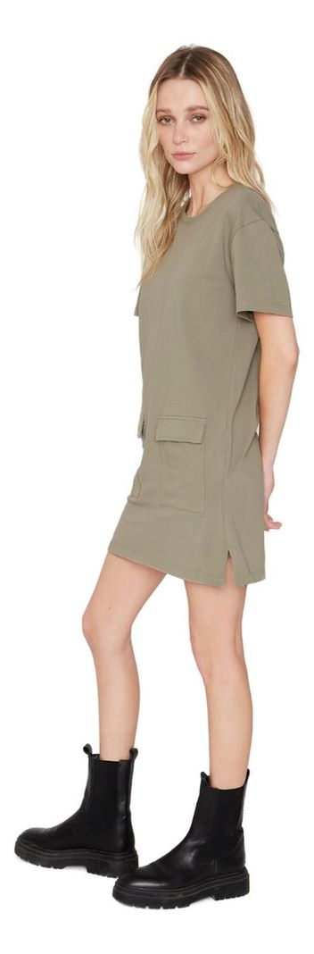 Vestido Cargo Verde Jacinta Tienda-2