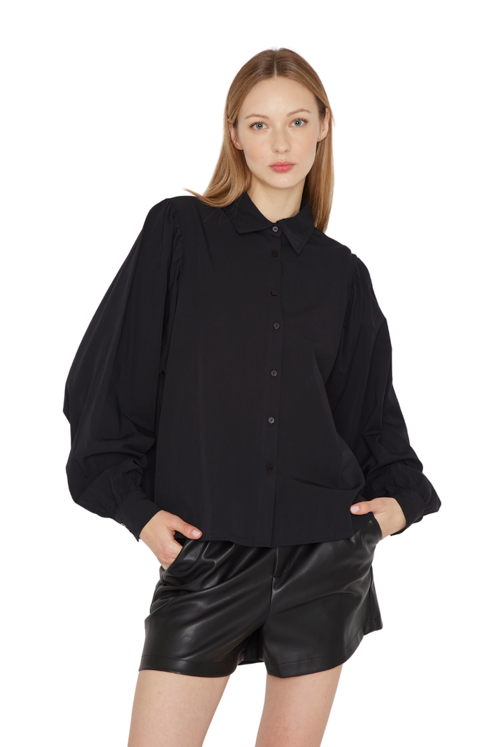 Blusa Joe negra Jacinta Tienda-0
