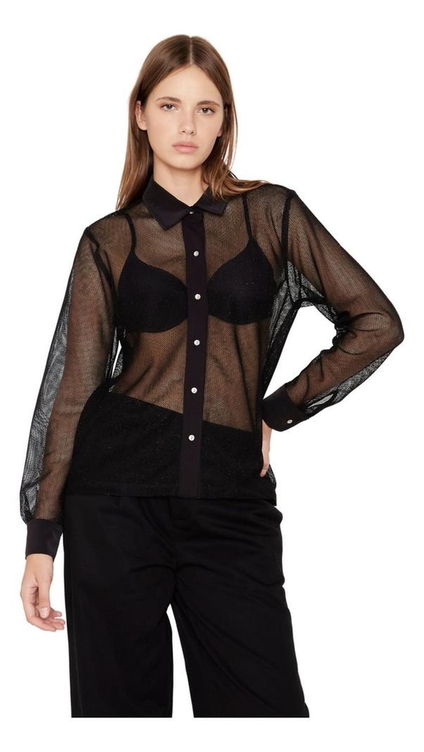 Blusa Sara Red Negra Jacinta Tienda-0