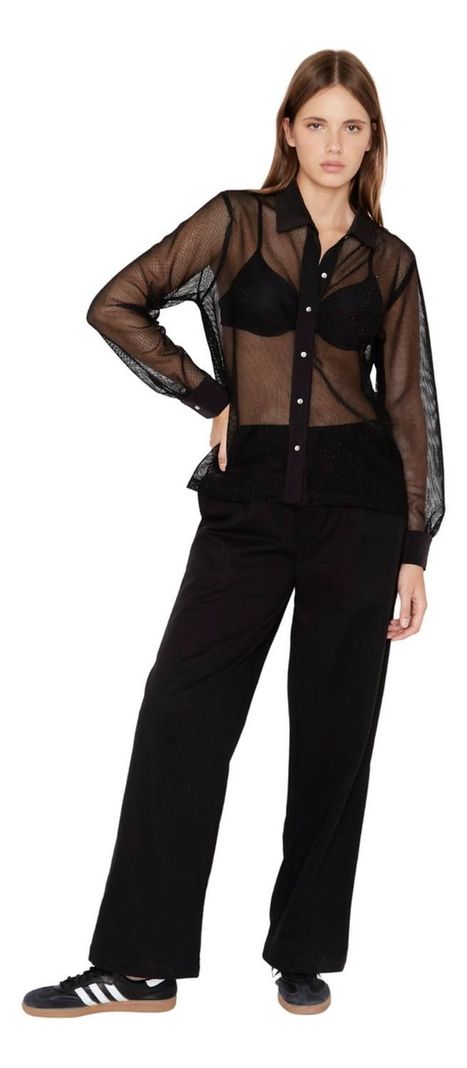 Blusa Sara Red Negra Jacinta Tienda-4