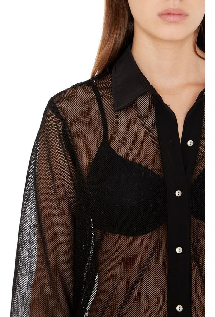 Blusa Sara Red Negra Jacinta Tienda-5