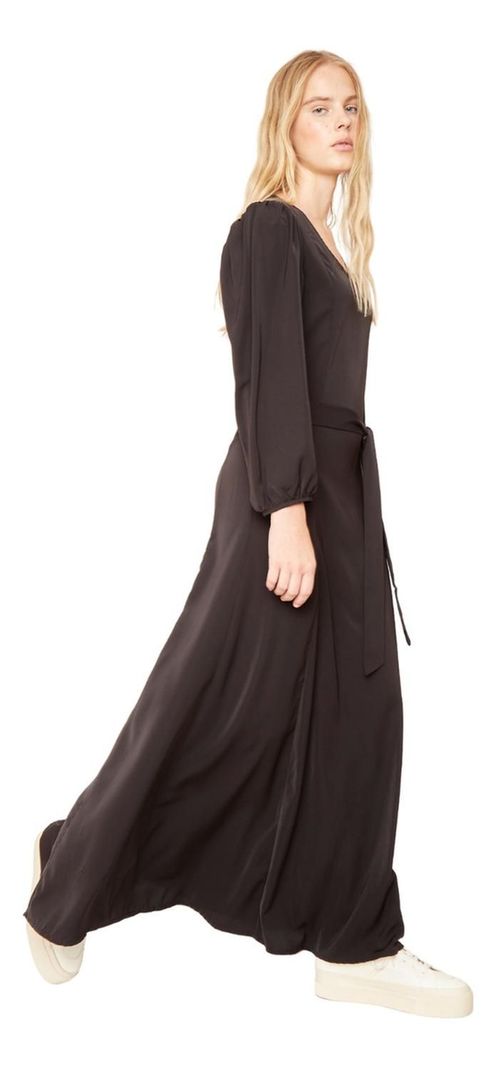 Vestido Blanca Ii Negro Jacinta Tienda-1