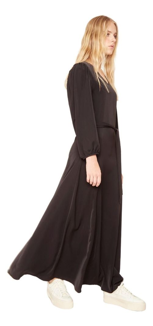 Vestido Blanca Ii Negro Jacinta Tienda-3