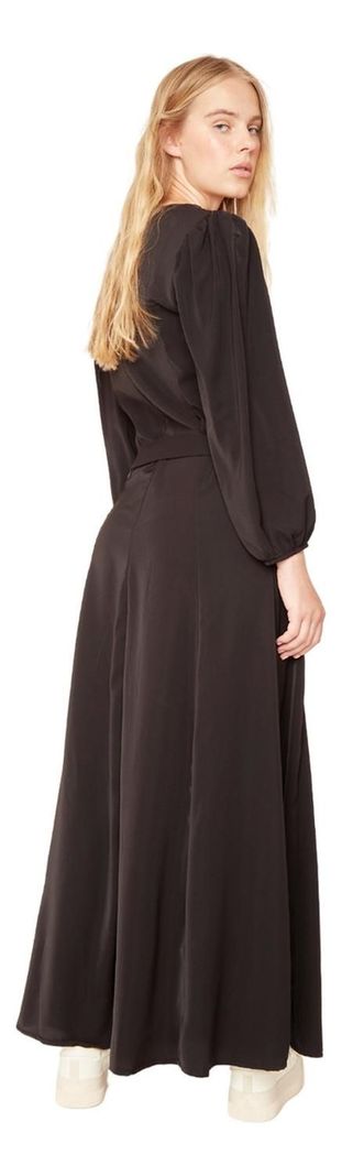 Vestido Blanca Ii Negro Jacinta Tienda-5