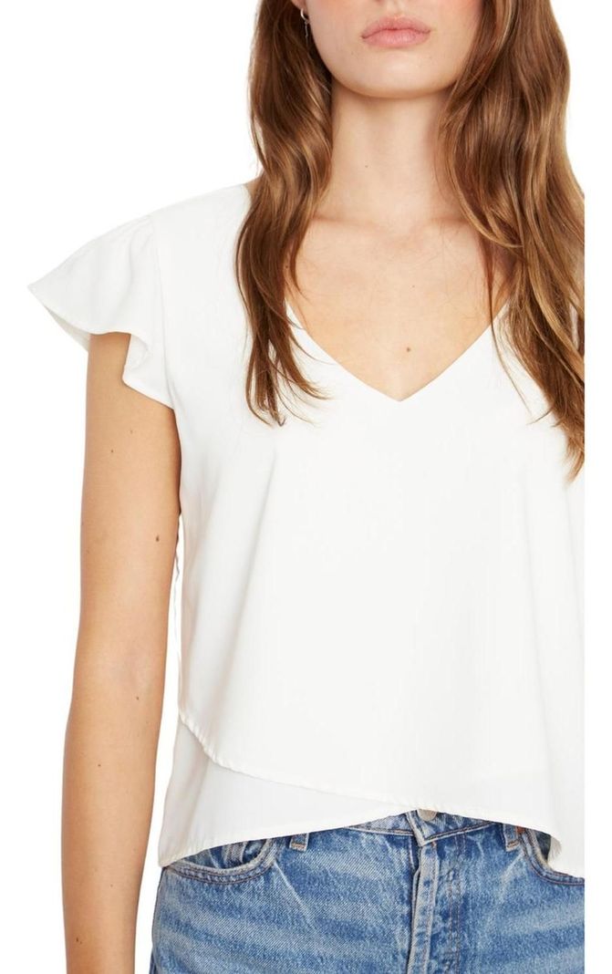 Polera Sara Manga Corta Iii Blanca Jacinta Tienda-6