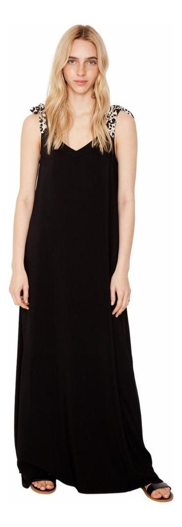 Vestido Bimba Largo Ii Negro-0