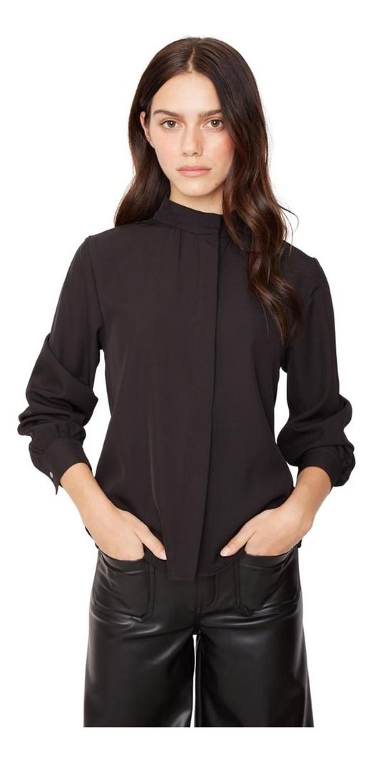 Blusa Mao Negra-0