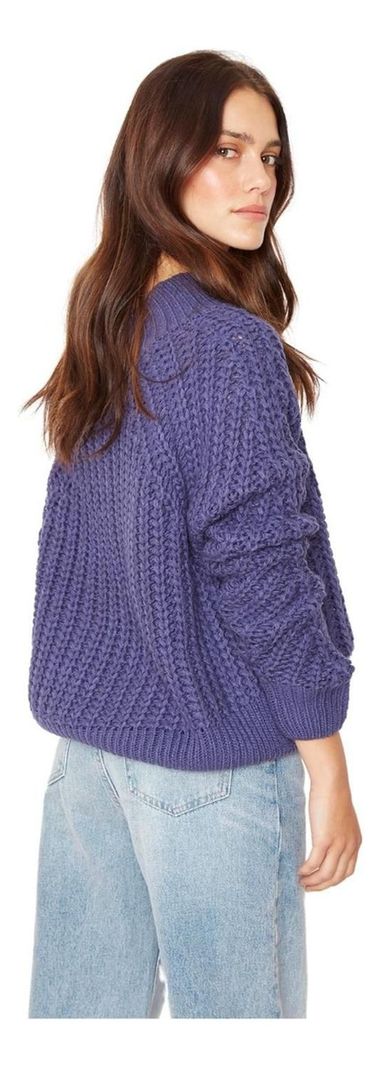 Chaleco Nina Azul Jacinta Tienda-2