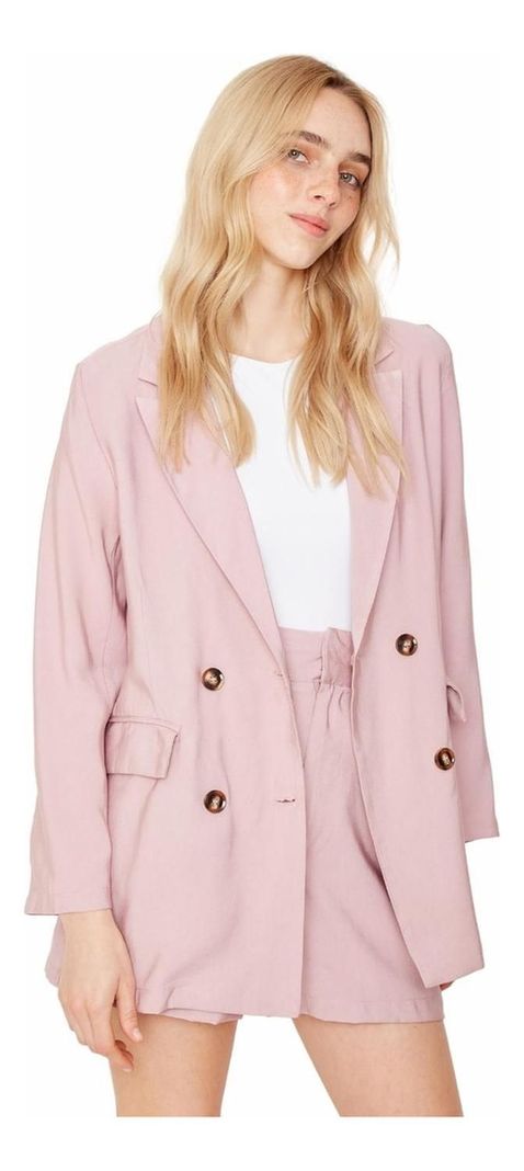 Blazer Laura Palo Rosa Jacinta Tienda-1