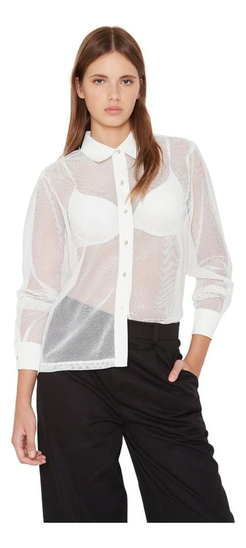 Blusa Sara Red Blanca Jacinta Tienda