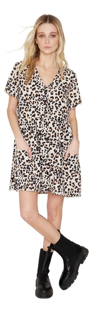 Vestido Franca Animal Print Jacinta Tienda-0