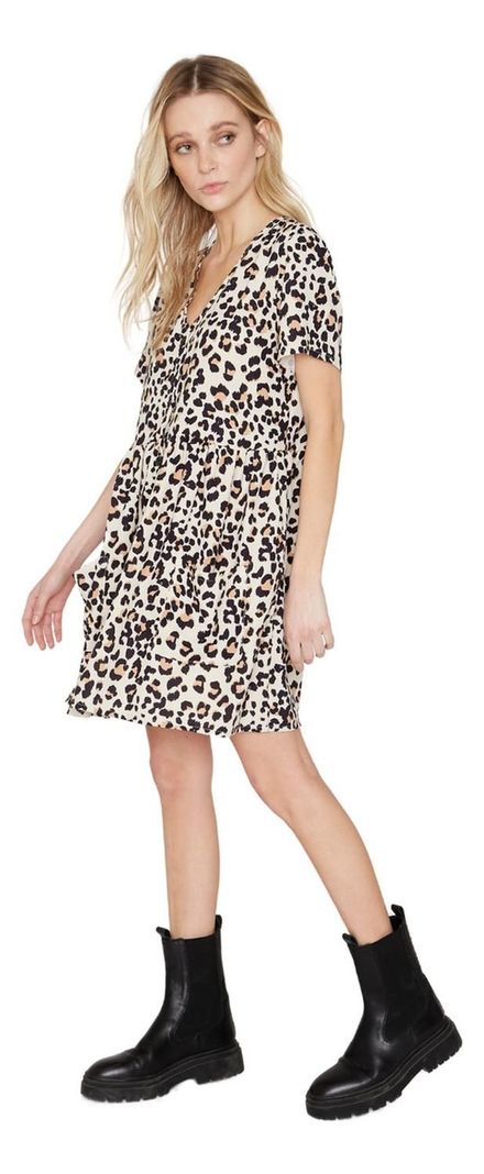 Vestido Franca Animal Print Jacinta Tienda-2