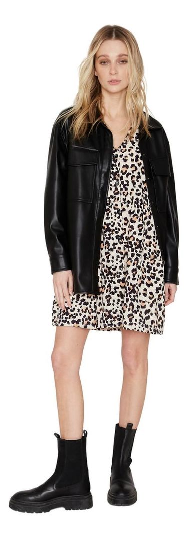 Vestido Franca Animal Print Jacinta Tienda-5
