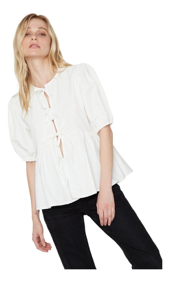 Blusa Lazos Blanca Jacinta Tienda-4
