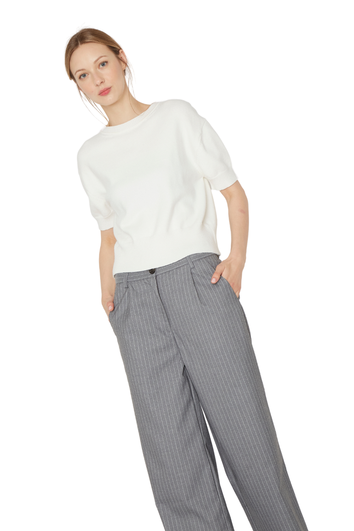 Pantalón Porter líneas gris Jacinta Tienda-0