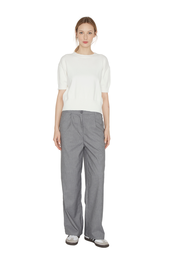 Pantalón Porter líneas gris Jacinta Tienda-1