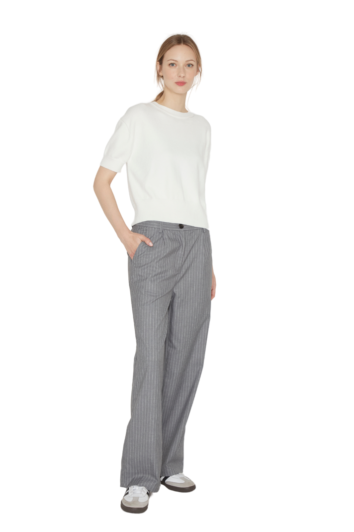 Pantalón Porter líneas gris Jacinta Tienda-2