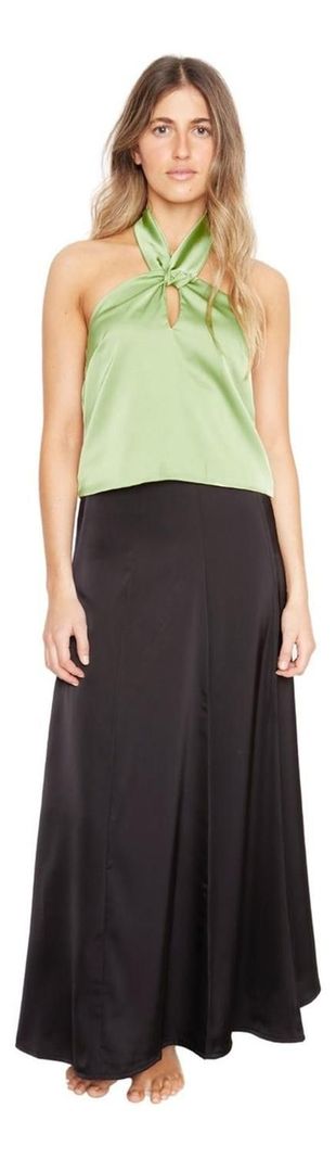 Falda Delfina Negra Jacinta Tienda-0