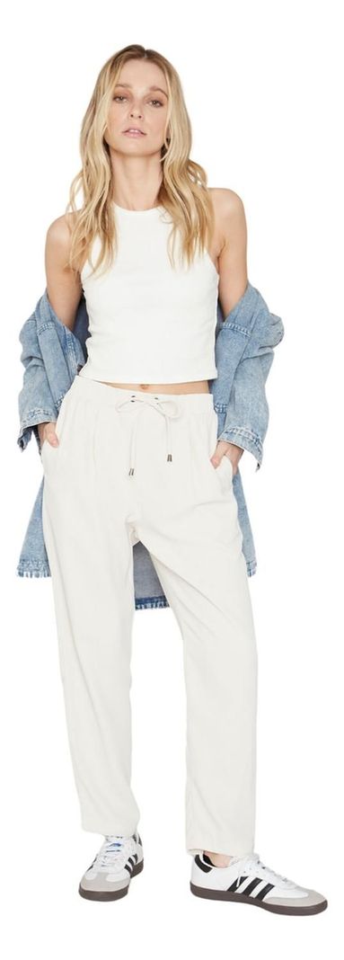Pantalón Jogger Summer Crudo Jacinta Tienda-0