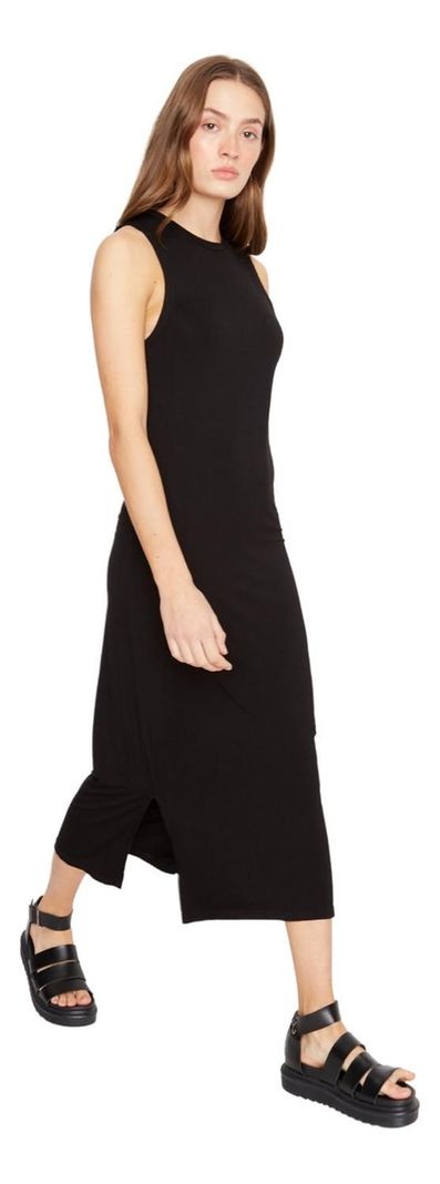 Vestido Chiara Ii Negro Jacinta Tienda-3