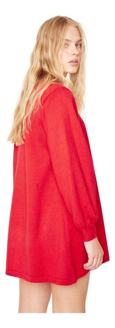 Chaleco Maria Vestido Rojo Jacinta Tienda-3