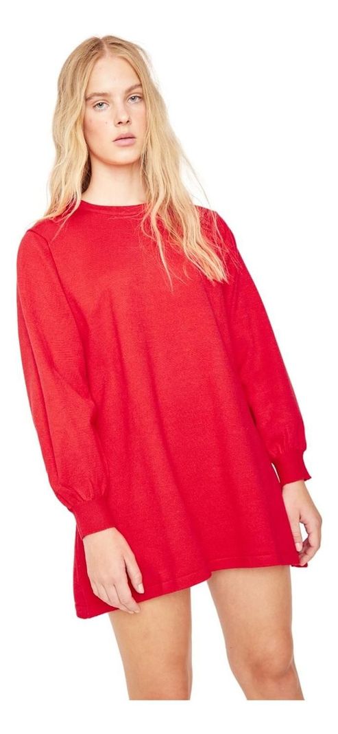 Chaleco Maria Vestido Rojo Jacinta Tienda-4