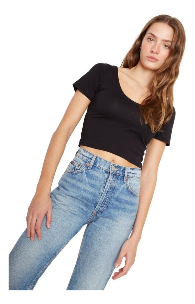 Polera Chloe Ii Negra Jacinta Tienda-1