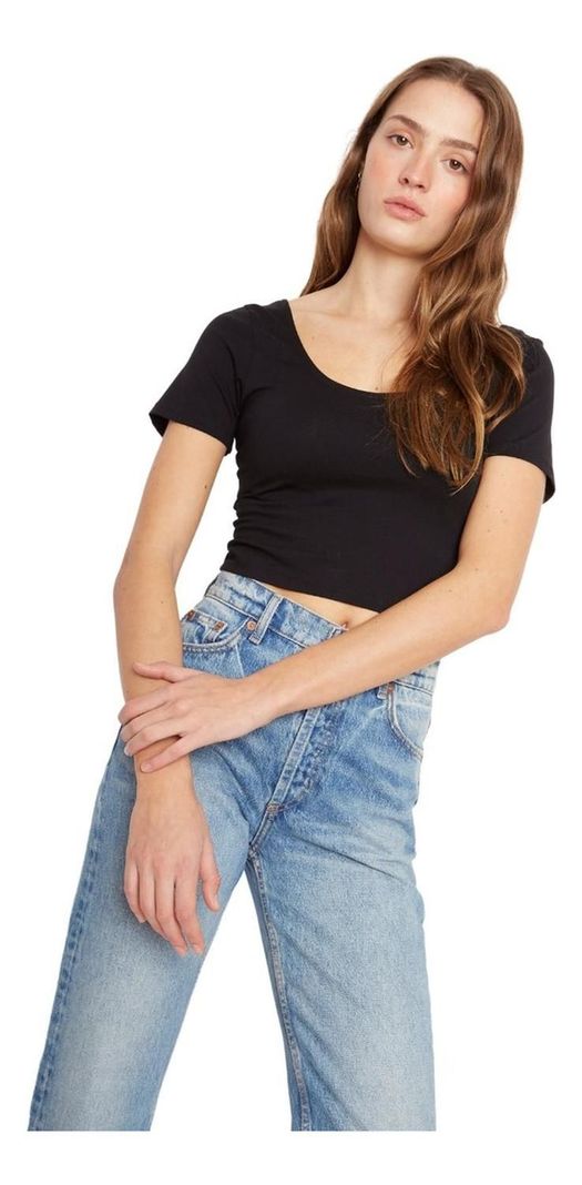 Polera Chloe Ii Negra Jacinta Tienda-3