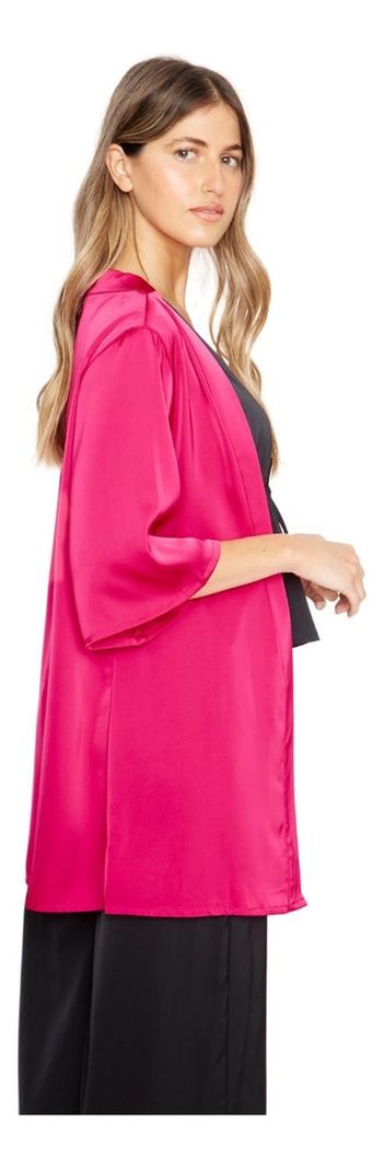 Kimono Lis Satin Fucsia Jacinta Tienda-3