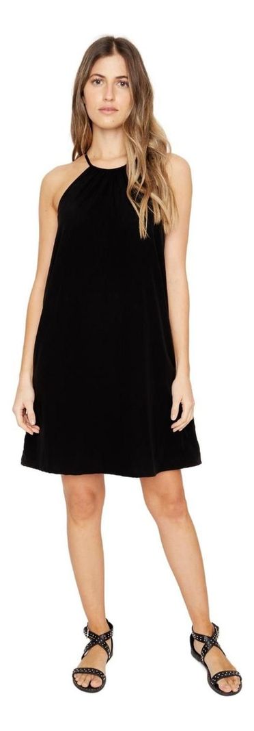 Vestido Rena Negro Jacinta Tienda-3