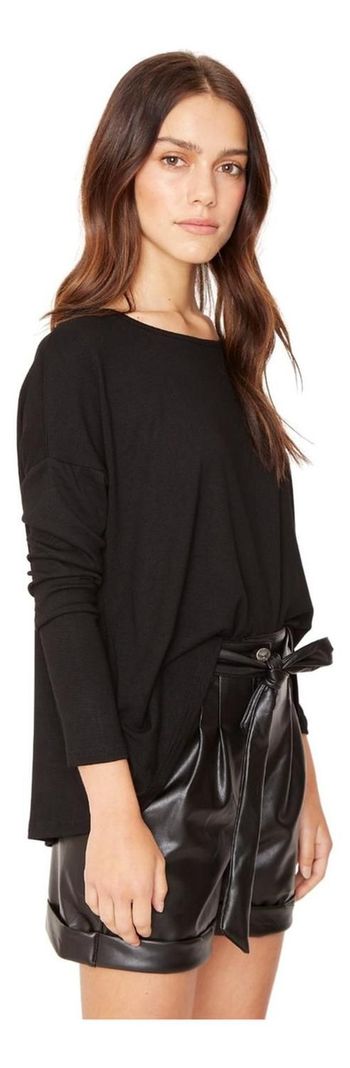 Polera Lina Ii Negra Jacinta Tienda-1