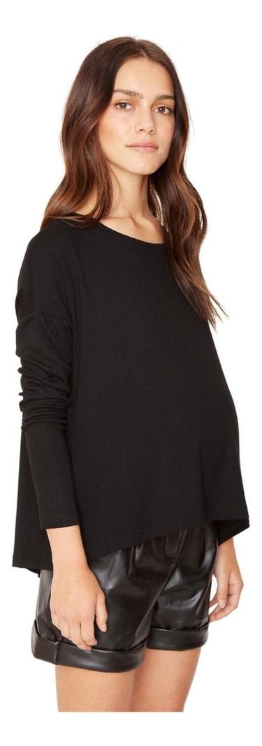Polera Lina Ii Negra Jacinta Tienda-3